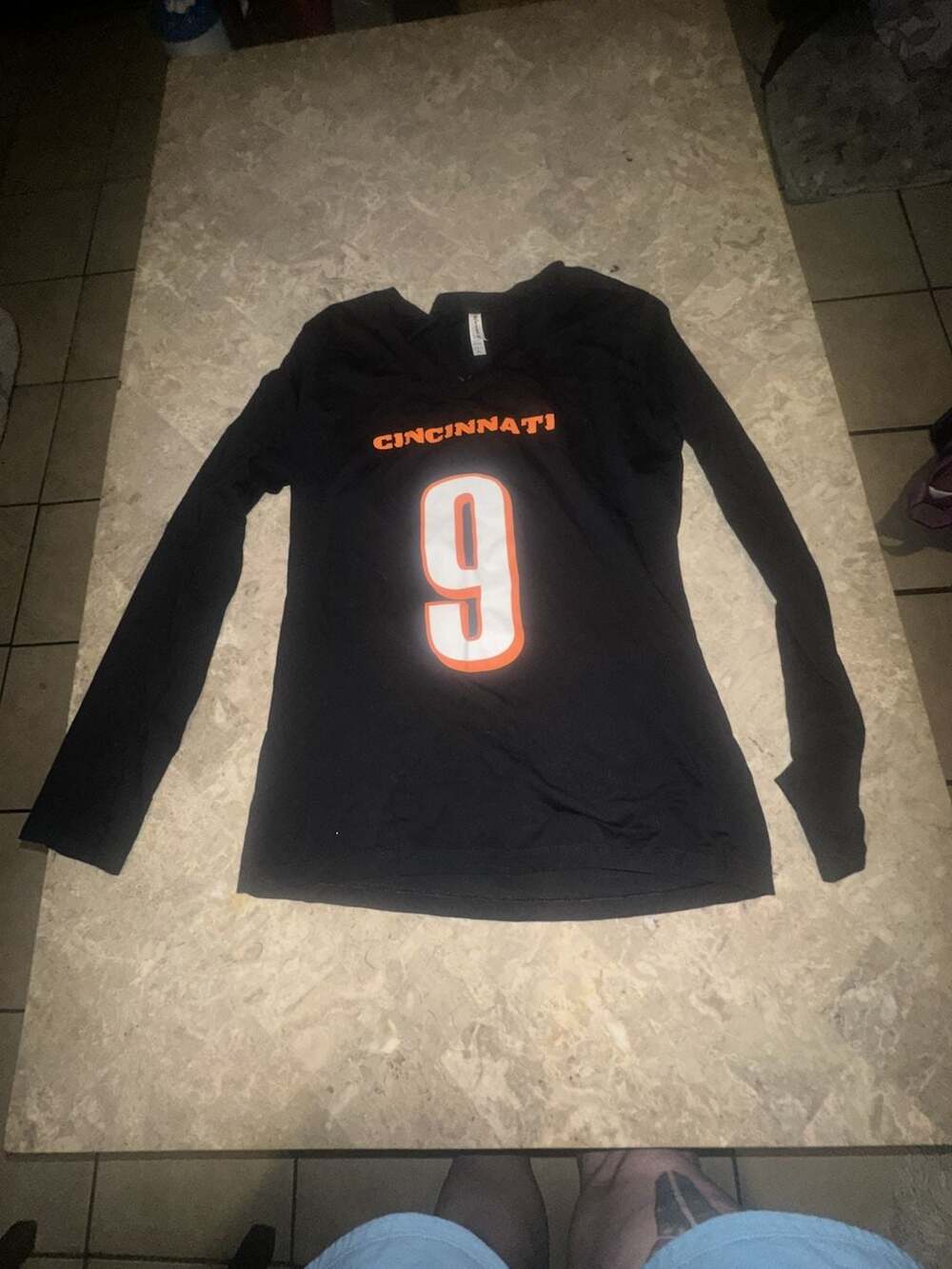 Nike Cincinnati Bengals #9 Joe Burrow women’s XL